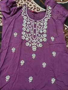 Elegant Embroidered short Kurta