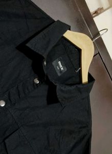 Black ⚫ Front Open Botton Dress For 36 Bust