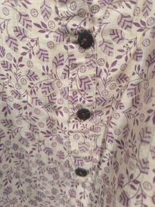 Beige short kurti.