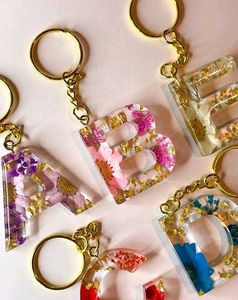 Real Flower Keychain 1