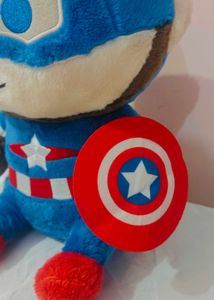 Superhero Captain America Plush Toy – Soft Stuffed