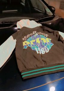 Cool Graphic Varsity Jacket