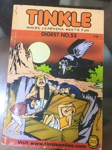 Vintage Tinkel Comic Book Digest  Set Of 3