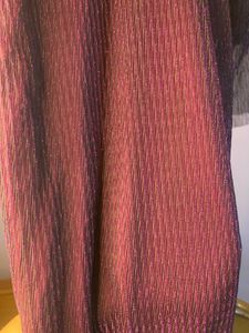 Purple Sheer Party Dress