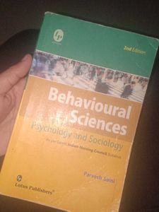 Behavioural Sciences Book
