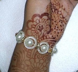 Half White Pearl Bracelet 😍