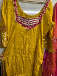 Yellow Suit, With Skirt