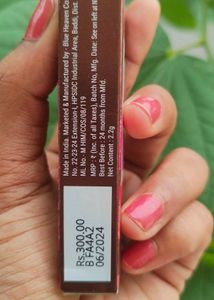 Blue Heaven Hyper Stay Lipstick -BAKED BROWN🤎🤎