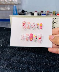 Strawberry Spring Press-On Nails