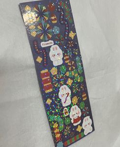 🐰Cute Aesthetic Stickers (Pack Of 5)‧｡⋆