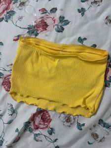 Yellow Tube Top