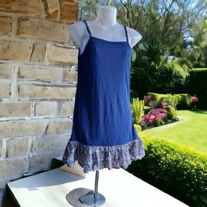 Imported Long Camisoles With Frilled Border