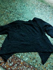 Stylish Black Shrug