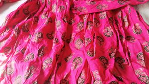 Pink Printed Top