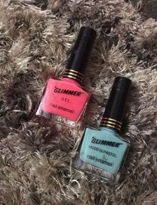 Glimmer Nail Paint Combo Of 6