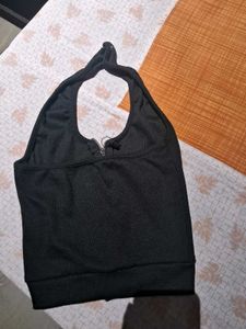 Halter Neck Backless Top