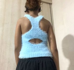 Fur Blue Top💙
