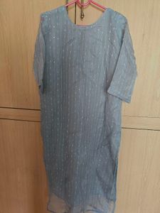 Elegant Grey Kurta
