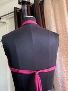BT59Magenta Bikini Top