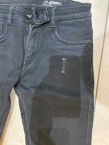 Ripped Black Denim Jeans