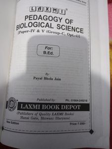 BEd 1st Year Books With PYQ&#39;S