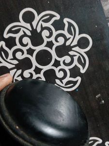 Leather Zipper Headphone Case ( Black )