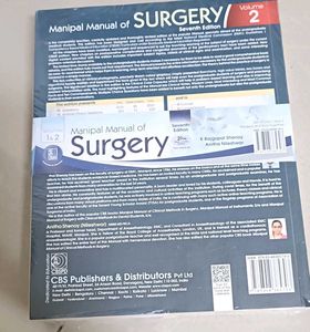 Manipal Manual of Surgery