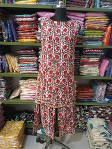Floral Print Kurta Set
