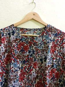 Korean Top With Balloon Sleeves