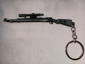 Bolt Rifle Metal Gun Keychain (11.5cm)