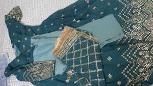 Heavy Embroidery Anarkali Georgette Suit