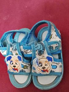 Cute Blue Puppy Sandals