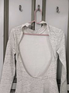 Grey Skater Dress