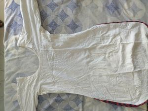 Chikankari Kind Of Short Kurti