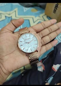 Rose Gold Watch
