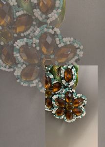 Handmade Flower Earrings