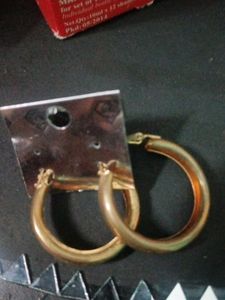 Aesthetic Golden Hoops