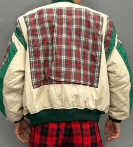 🔥space plan colour block jacket