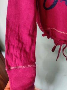 Sweatshirt With Thread Detail