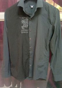 Two-Tone Long Sleeve Shirt