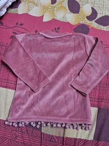 Girls Suade Top