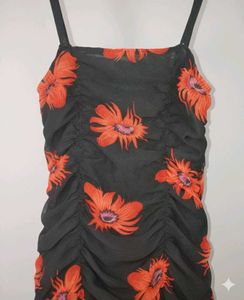 Floral Bodycon Mini Dress stretchable