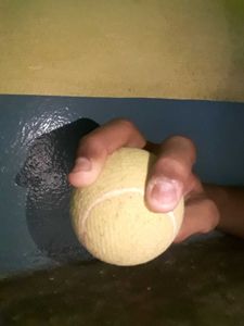Used Hard Tennis Cricket Ball