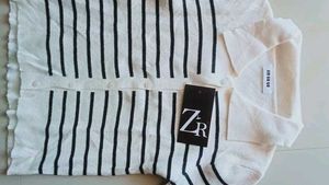 Striped Cardigan - New with Tags