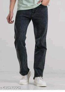Dark Wash Denim Jeans