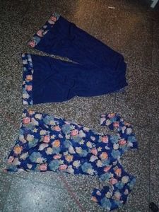 Multi Colour Plazzo Suit