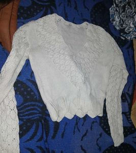 Crop Sweater Pullover, Fit XS/S, NEW, NEVER USED