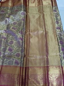 Elegant Floral Saree