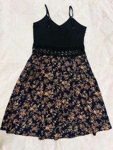 Floral Mid Length Dress