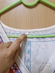 Floral Print Wrap Top